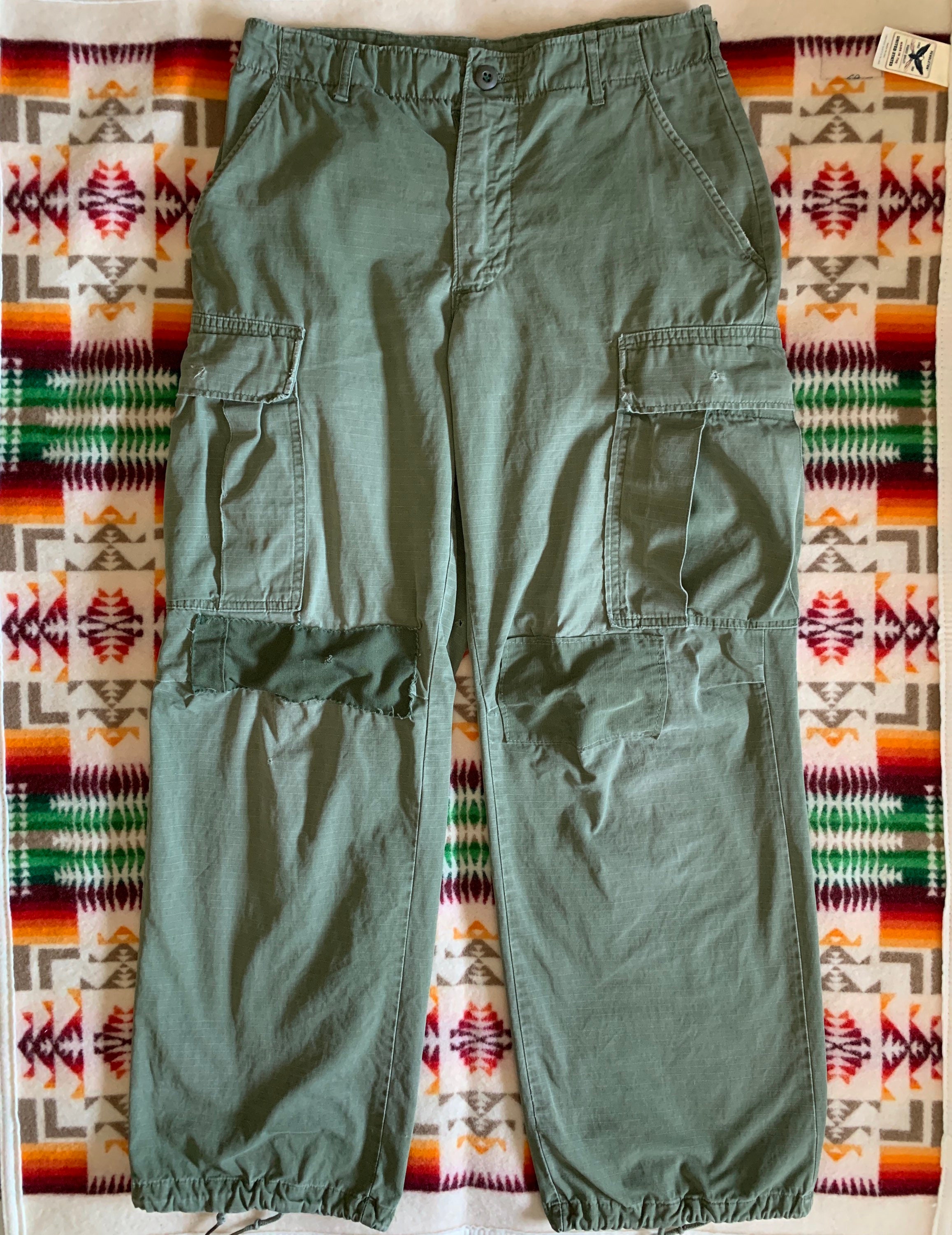 OG 107 Cotton Rip Stop Cargo Pants 1968 
