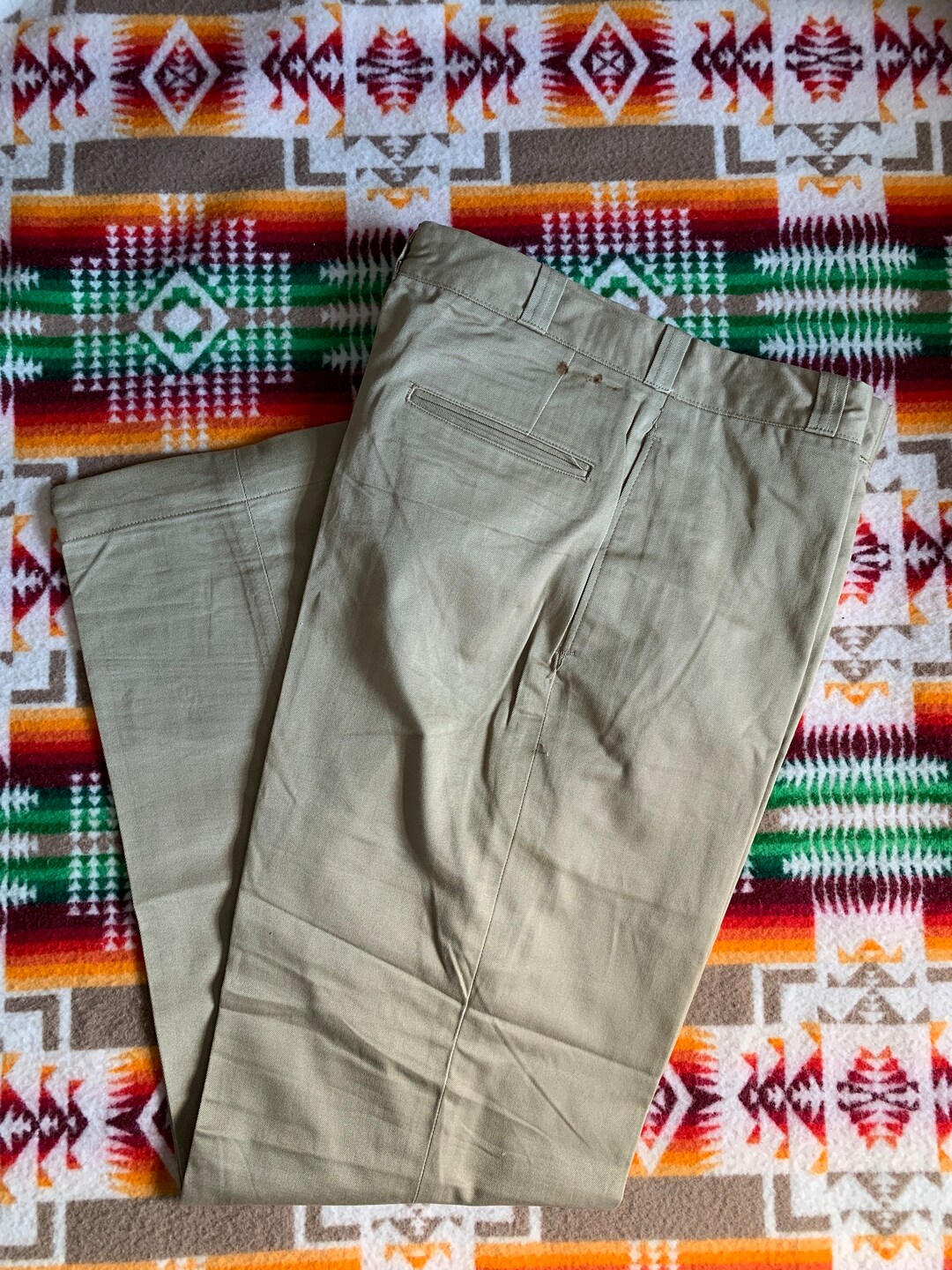 Vintage Deadstock Vietnam Era Khaki Uniform Pants 32 - Etsy