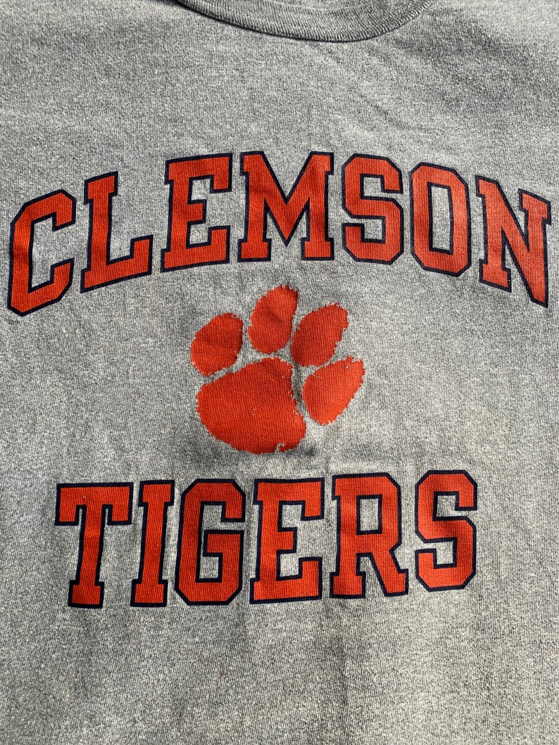 Vintage Clemson t shirt made in USA by Champion image 2