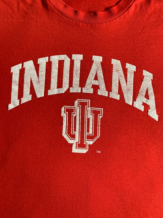 Vintage Indiana University t shirt made in USA si… - image 2