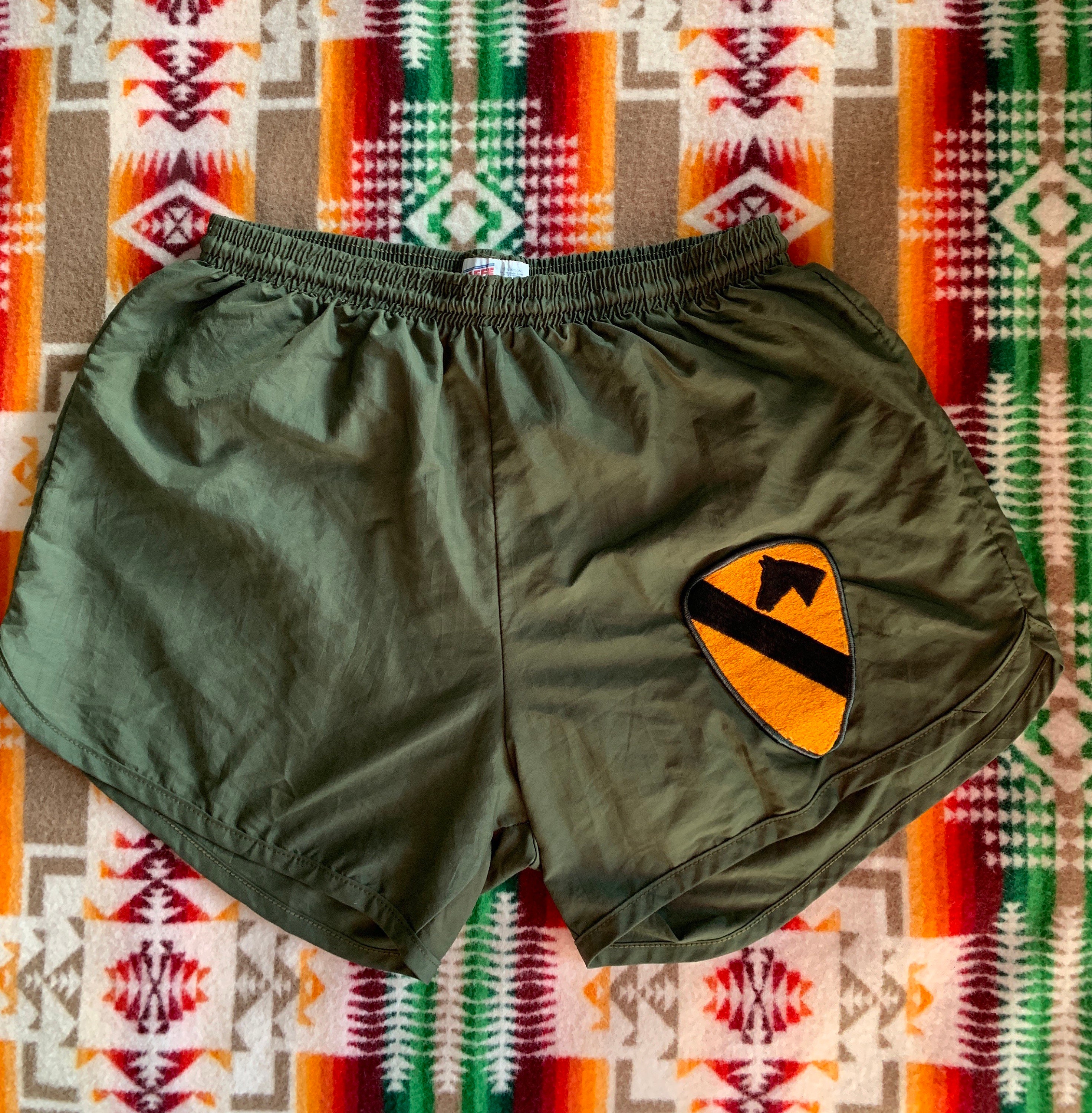 omhyggelig Økonomi Rejse tiltale Vintage Army Air Cavalry Swim Trunks Shorts Made in USA Large - Etsy