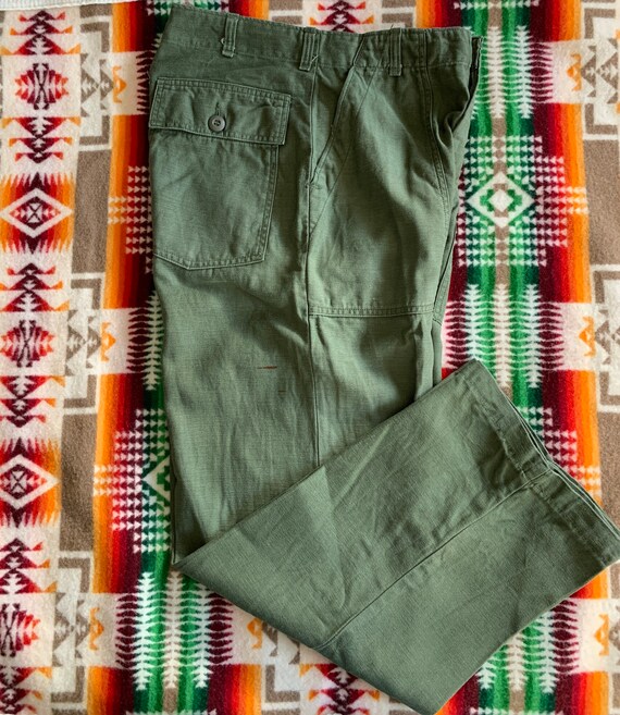 OG 107 Cotton Sateen Utility Pants Vietnam Era