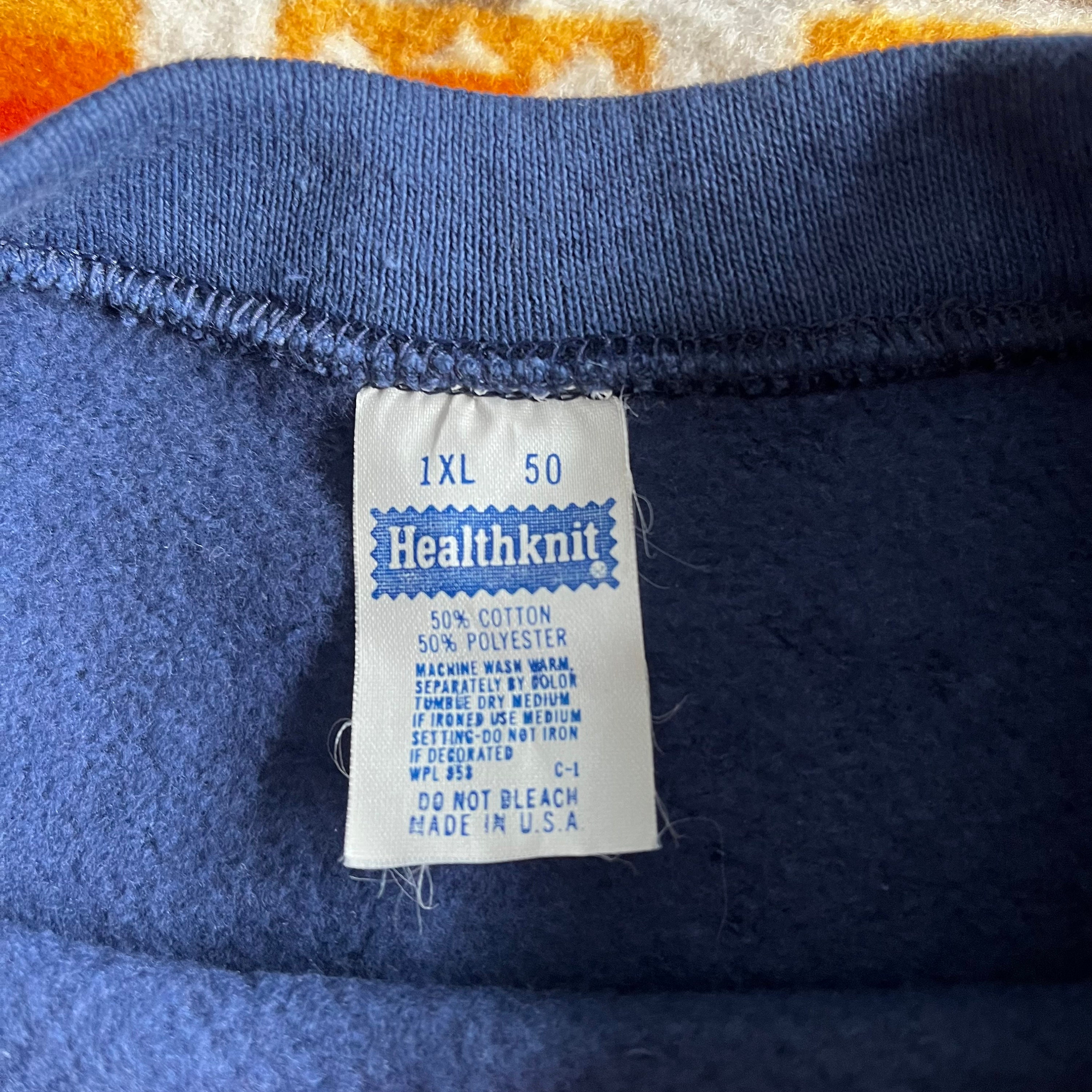 【Vintage】HealthKnit 70〜80's Made in USA Vintage 70s Healthknit Sweatshirt Size M/L