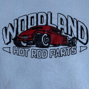 Vintage single stitch hot rod t-shirt gemaakt in de VS