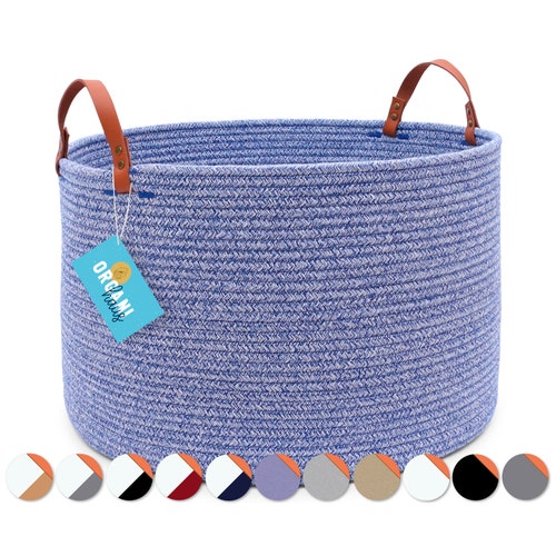 3pc EXTRA Large Blanket Basket for Nursery or Living Room Etsy