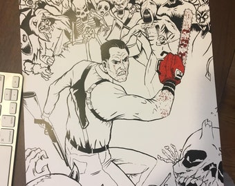 Ash vs the Evil Dead - Army of Darkness 11 x 17 print