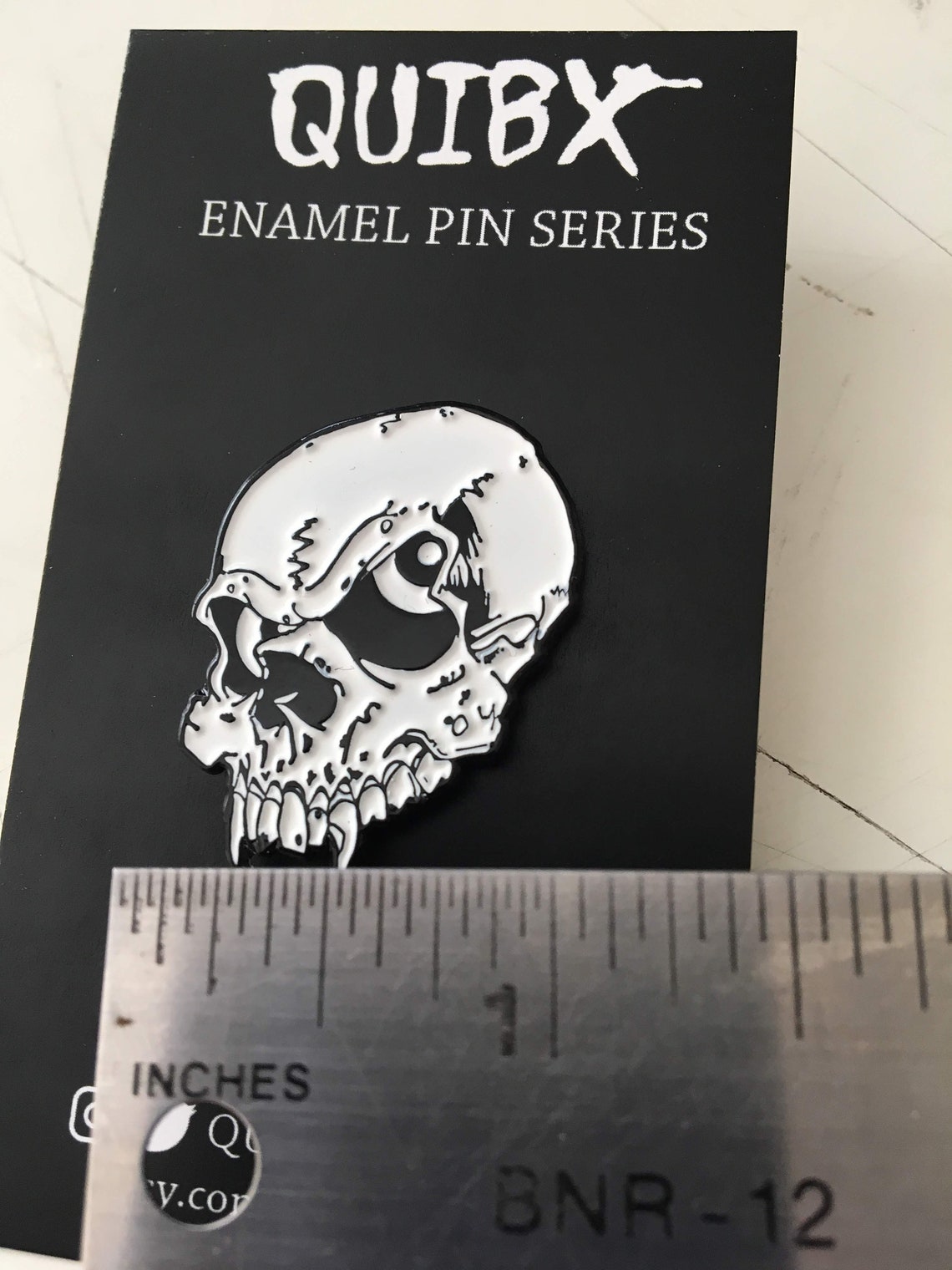 Skull Soft Enamel Pin - Etsy