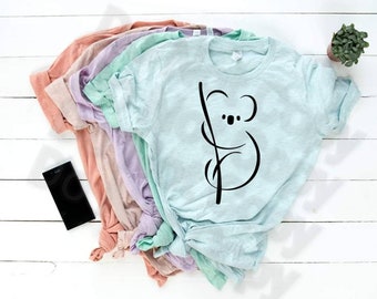 Koala Shirt Etsy