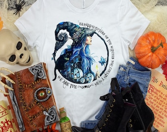 We Are The Granddaughter&#39;s Of The Witches You Could Not Burn, Granddaughter Witch, Daughter Witch, Witch Shirt, Ladies Witch shirt, Witches