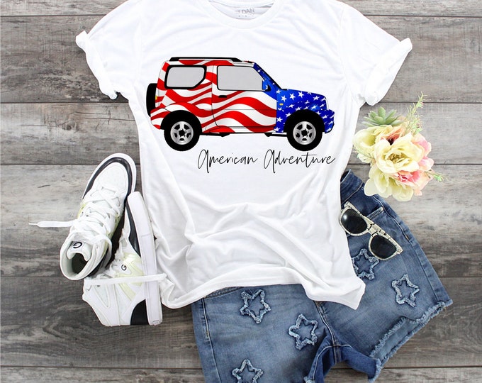 American Adventure Patriotic car/truck design