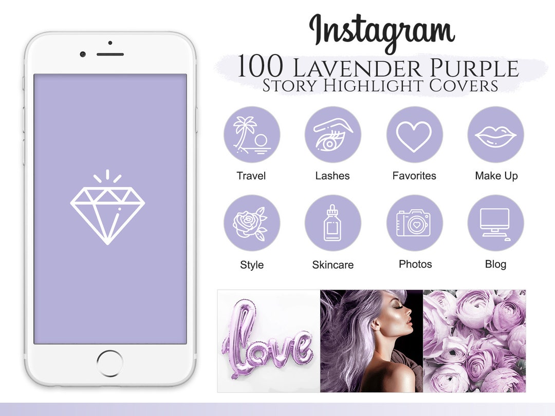 Purple wallpaper heart simple instagram iphone lavender