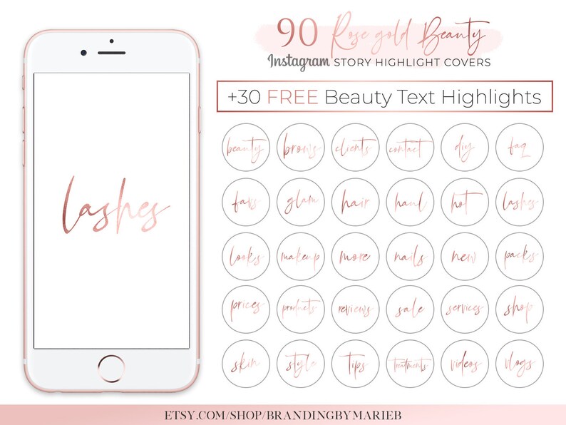 rose gold instagram highlight covers free rose gold instagram highlight covers free