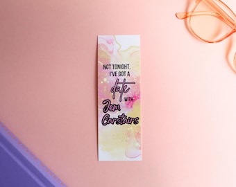 Jem Carstairs Bookmark, Shadowhunters, Book Boyfriend Gift