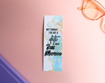 Jess Mariano Bookmark, Gilmore Girls Character, Book Crush