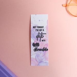 Will Herondale Bookmark, Book Boyfriend, Cassandra Clare Bookmark, Shadowhunters Bookmark, Infernal Devices Bookmark, Will Herondale