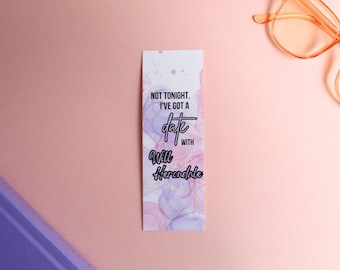 Will Herondale Bookmark, Shadowhunters Gift