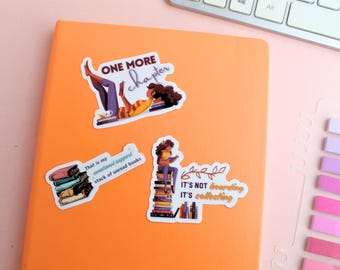 Funny Reader Stickers: Kindle, Ereader, Laptop Stickers