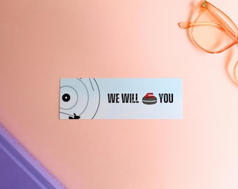 Curling Bookmark: Bonspiel Prizes & Gifts for Curling Team