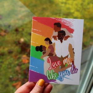 Rainbow Pride-kaart, Pride-wenskaart, blanco Pride-kaart, inclusief Pride-kaart, POC Pride-kaart, Gay Pride-kaart, Lesbian Pride-kaart