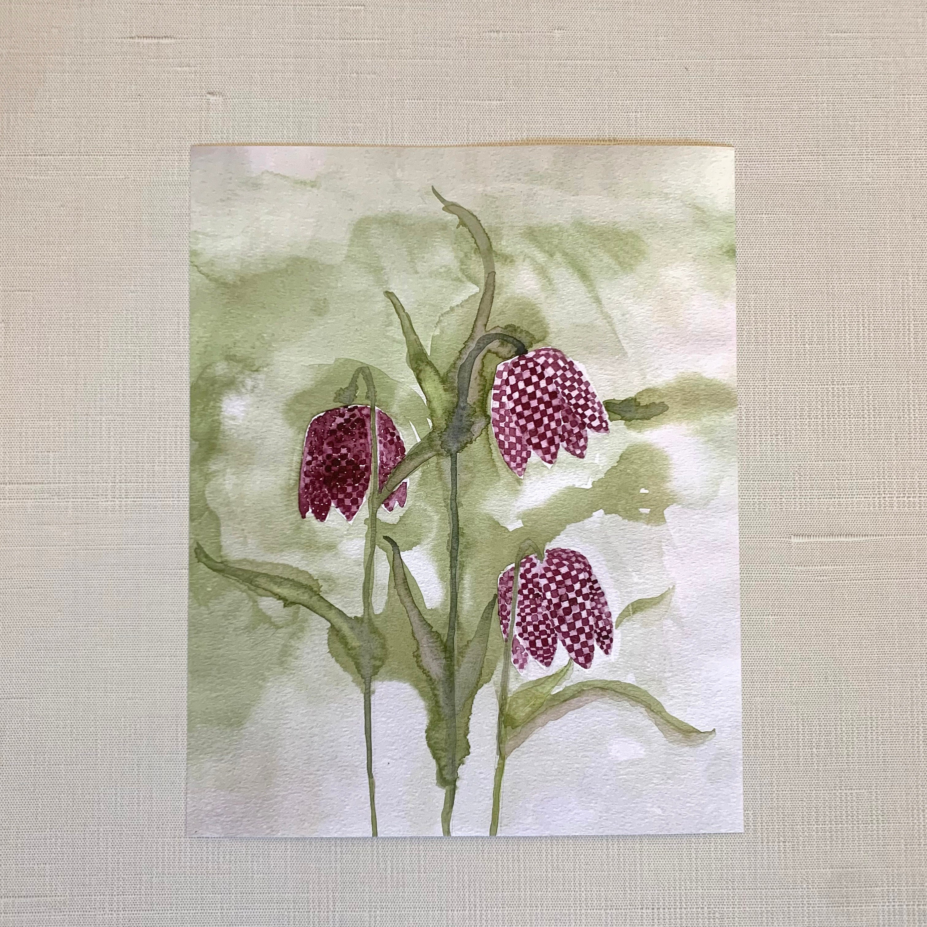 Floral Art Print 8 x 10 | Etsy