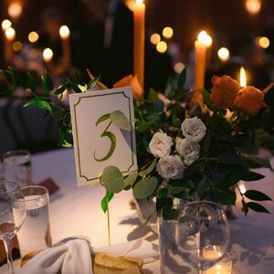 Table Numbers