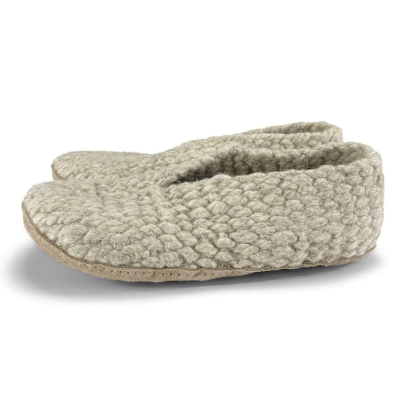 Women's Hand Woven Wool Slippers by Kyrgies