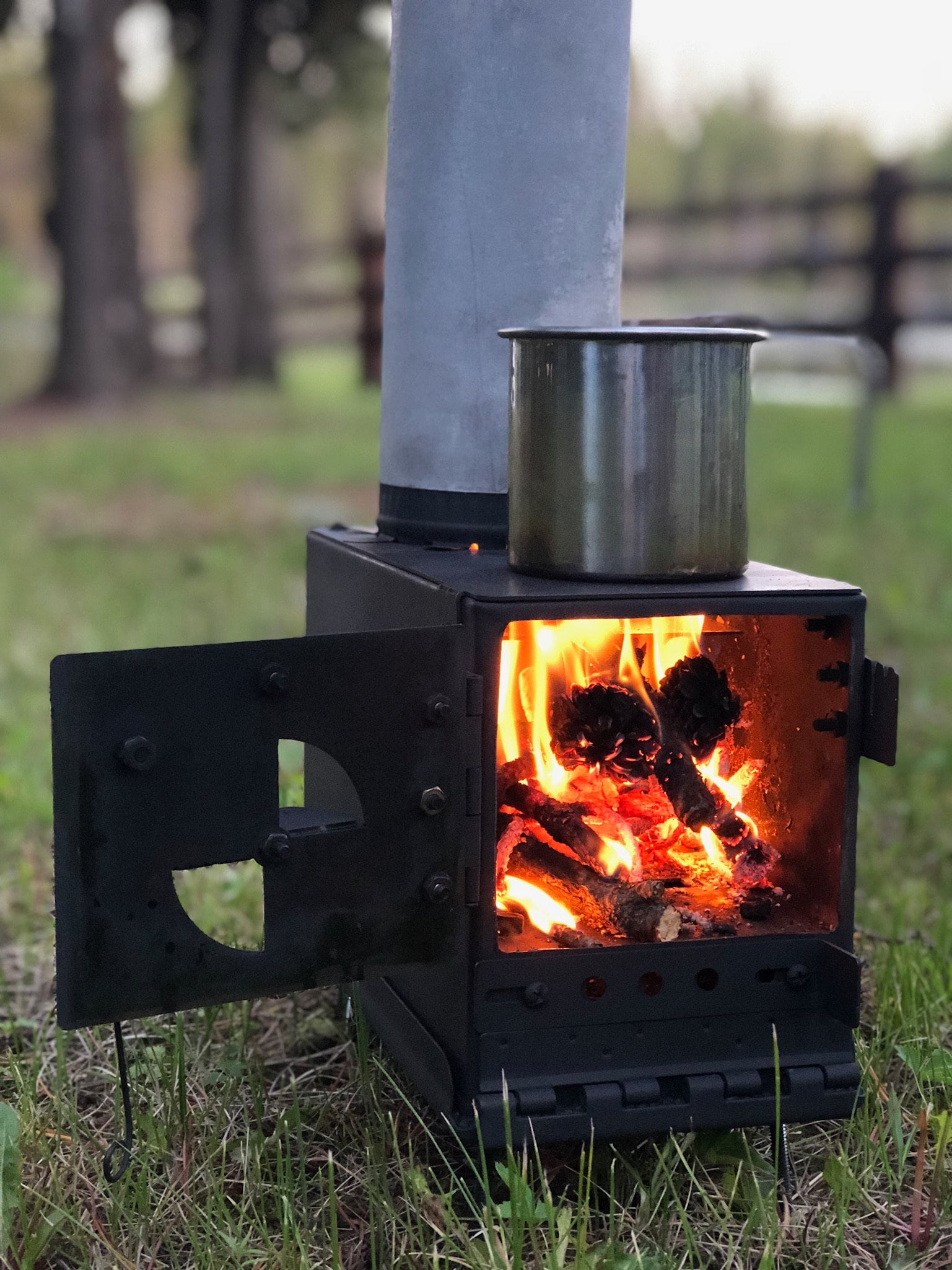 Ammo Can Stove DIY Kit: Portable Heating & Cooking - Etsy