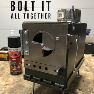 Ammo Can Stove Kit DIY. Free U.S. Shipping image 5