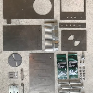 Kit voor munitieblik kachel DIY.  *Gratis verzending in de VS*