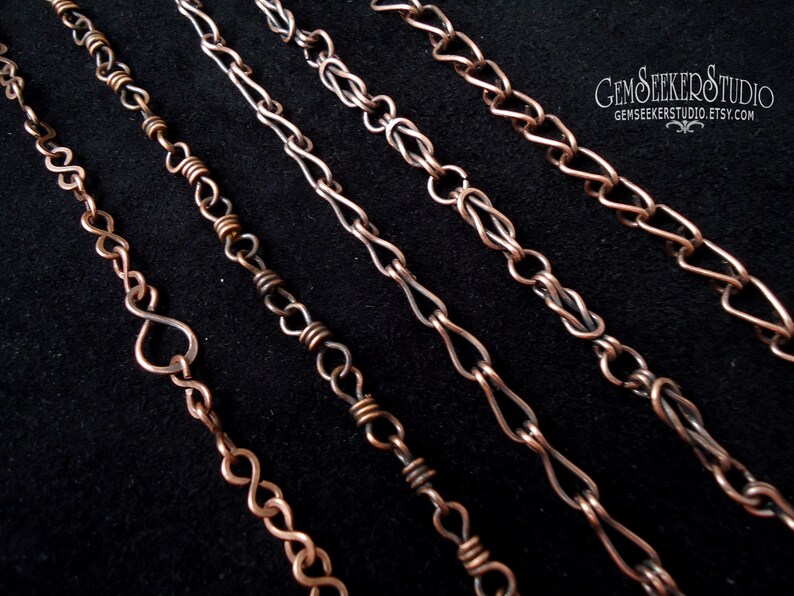 Handmade Solid 925 Sterling Silver Chain Antique Silver Chain Etsy