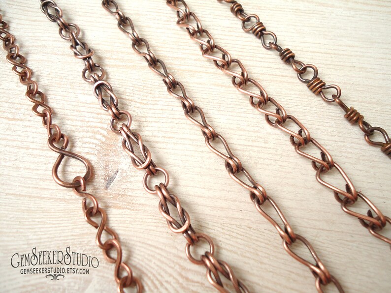 Handmade Solid 925 Sterling Silver Chain Antique Silver Chain Etsy