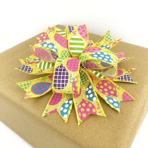 Balloons Gift Topper Or Package Or Present Bow For Gift Baskets Or Small Wreath Or Small Lanterns And Gift Wrapping Supplies