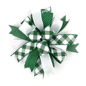 St. Patrick Lantern Bow And Wreath Accent • Pre-made St. Patrick&#39;s Wreath And Mailbox Bow And Party Bow • Front Door And Outdoor Bow