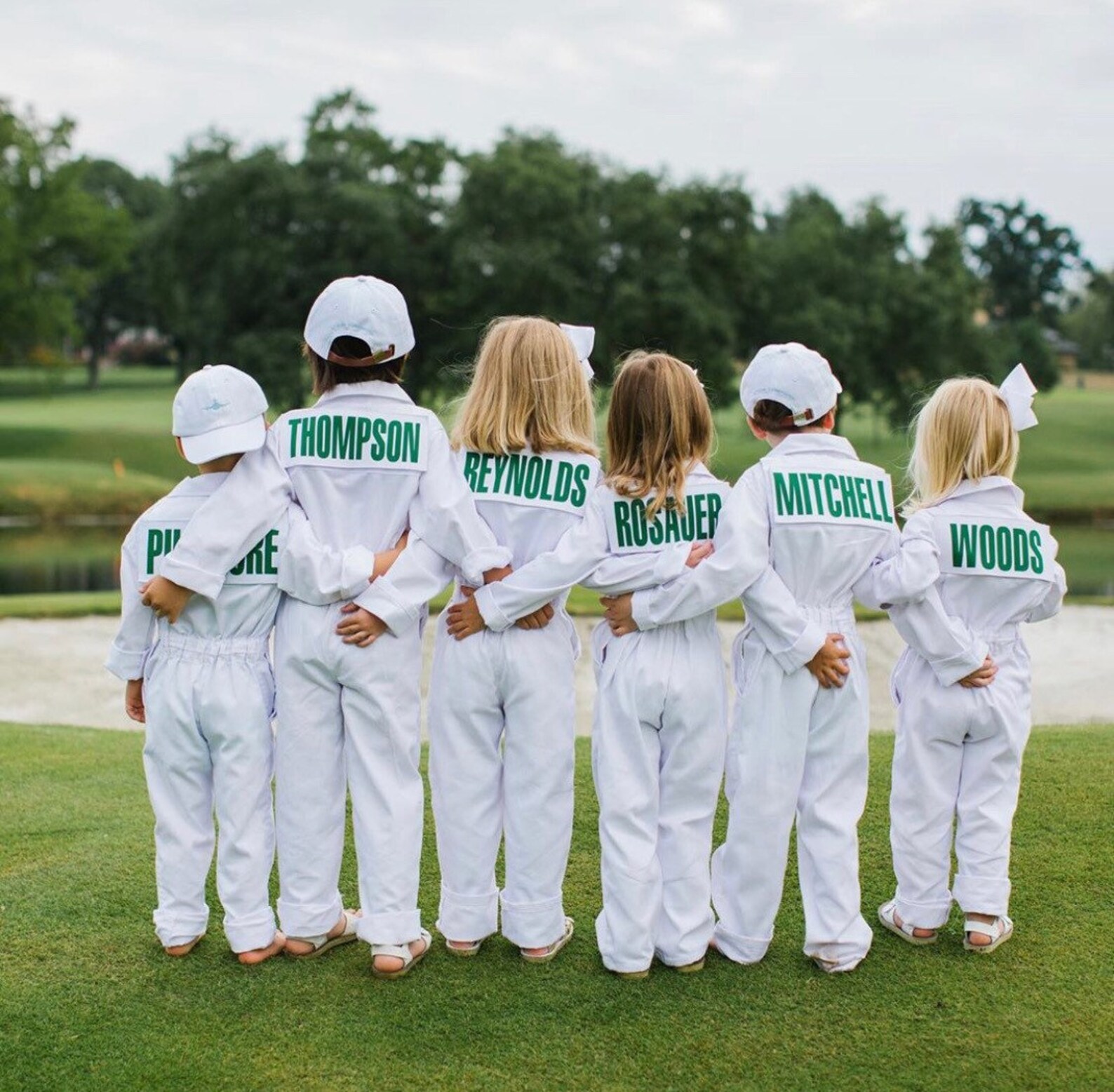 CADDIE UNIFORM CUSTOM Kids Golf Toddler Child Children Etsy