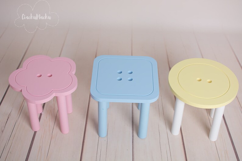 wooden baby chair