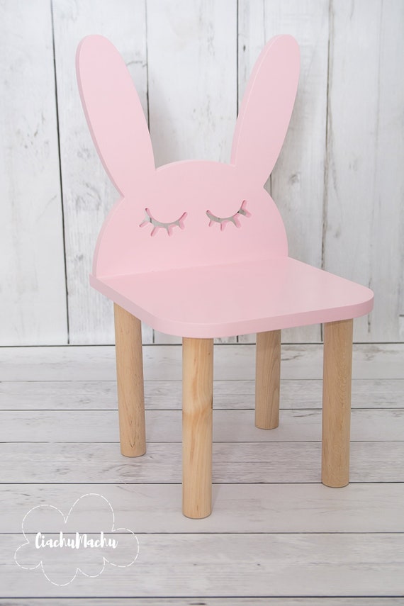 wooden childs chair