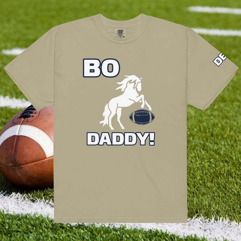 Denver Football T-Shirt (DB) Bo Nix Unisex heavyweight t-shirt