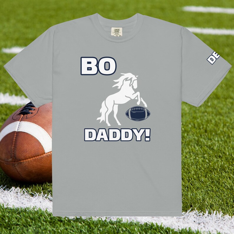Denver Football T-Shirt (DB) Bo Nix Unisex heavyweight t-shirt