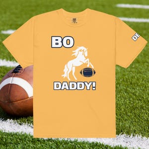 Denver Football T-Shirt (DB) Bo Nix Unisex heavyweight t-shirt