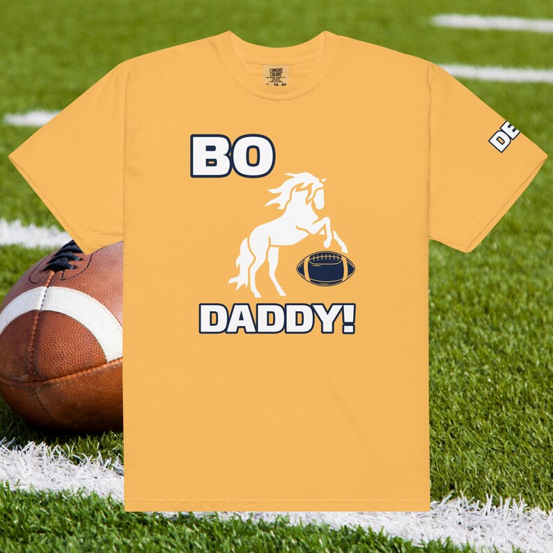 Denver Football T-Shirt (DB) Bo Nix Unisex heavyweight t-shirt