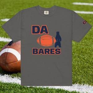 Chicago Football T-shirt (CB) Da Bares Unisex heavyweight t-shirt