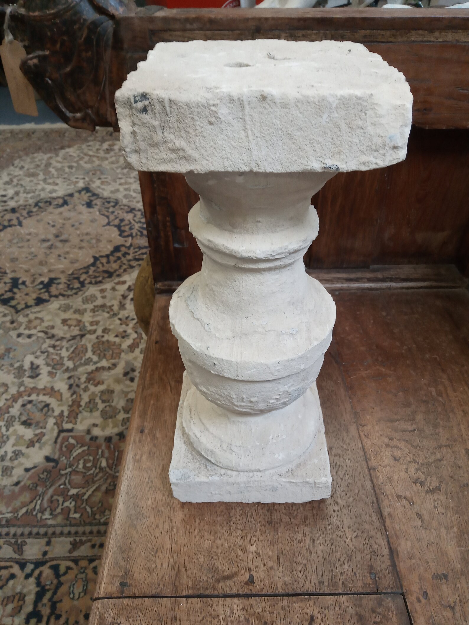 Reclaimed stone pillar. Etsy