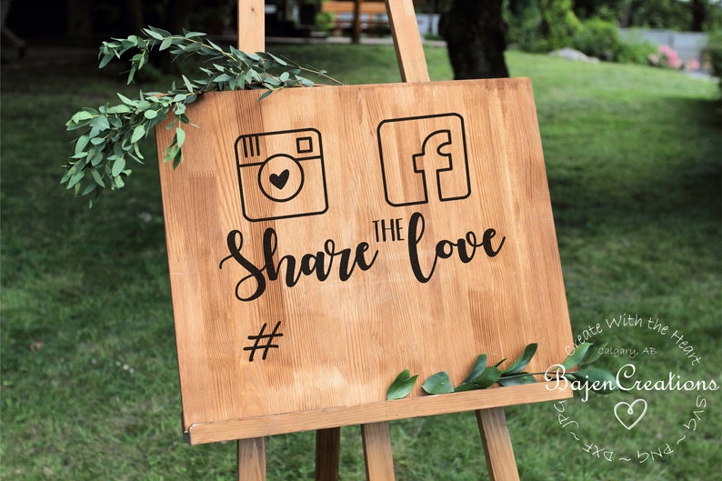 Free Free 166 Wedding Hashtag Sign Svg SVG PNG EPS DXF File