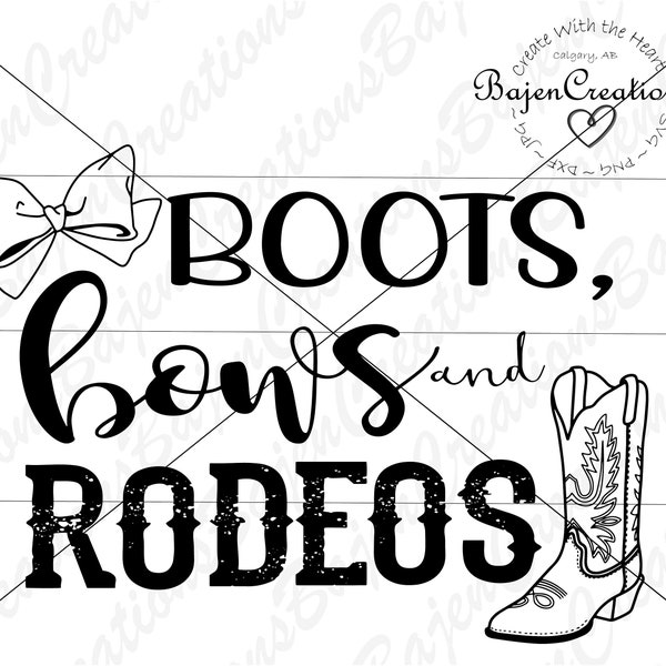 Boots and Bows - Etsy