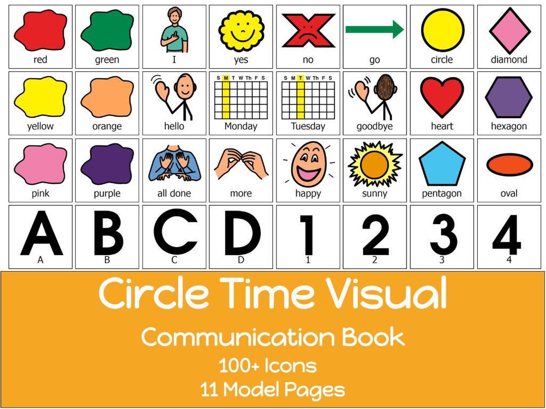 Circle Time Communication Book for Engagement and Social Skill ...