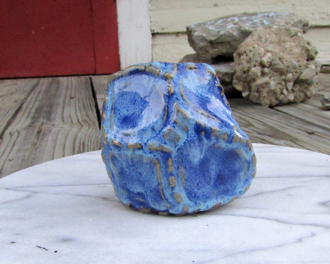 Hand Built Pottery Rattle and Garden Decoration - Etsy