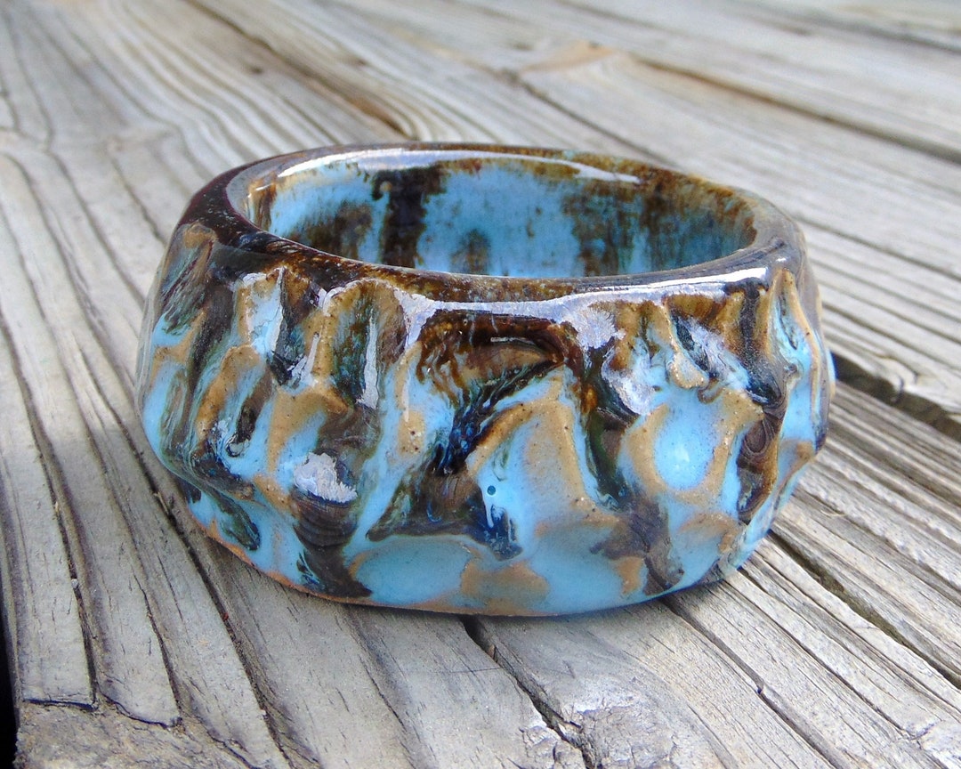 Small Wheel Thrown Pottery Planter With Carved Facets - Etsy