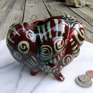 Pinch pot Flower vase or Candy Dish or Planter