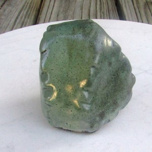 Hand Built Pottery Rattle and Garden Decoration