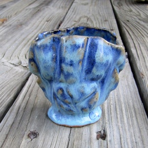 Pottery Pinch Pot Planter or Small Vase